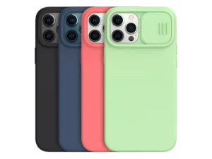قاب سیلیکونی نیلکین آیفون ۱۲ پرو Nillkin Apple iPhone 12/12 Pro CamShield Silky magnetic silicone case