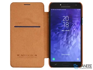 کیف چرمی نیلکین سامسونگ Nillkin Qin Leather Case Samsung Galaxy J4