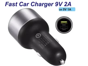 شارژ فندکی یو اس بی فست شارژ هواوی HUAWEI CP31 Dual USB Fast Charging Adapter Car Charger