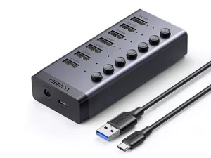 هاب 7 پورت USB 3.0 یوگرین Ugreen CM481 30778 7 Ports USB 3.0