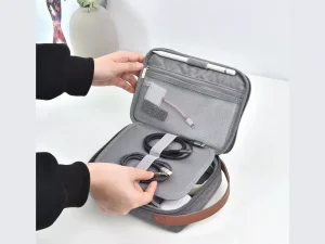کیف لوازم جانبی مک بوک مسافرتی ویوو WiWU Minimalist Travel Pouch for Electronics Macbook Accessorie Organizer Bag