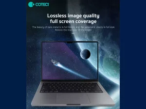محافظ صفحه نمایش ضد اشعه آبی مک بوک پرو 16 اینچ کوتتسی Coteetci screen soft film Macbook 12006 Macbook Pro&quot;16