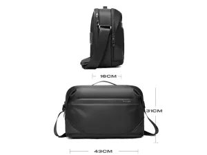 کیف دوشی لپ تاپ 15.6 اینچ و تبلت 10 اینچ طرح چمدان بنج BANGE BG-2849 Large Capacity Business