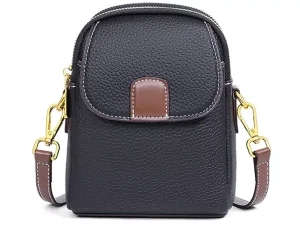 کیف دوشی و کراس بادی زنانه چرمی Mobile phone leather crossbody bag for women 2023 V90059