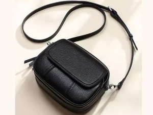 کیف دوشی زنانه و دخترانه چرمی Genuine Leather Women&#39;s Versatile Crossbody Shoulder Bag 8994