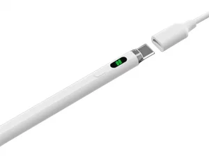 قلم لمسی آیپد 2018 به بالا ویوو WiWU Pencil C Pro USB C charging&amp; Battery indicator