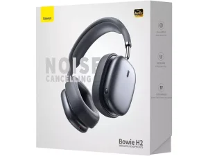 هدفون بلوتوثی 5.2 با قابلیت حذف نویز بیسوس Baseus Bowie H2 Noise-Cancelling Wireless Headphone NGTW260013