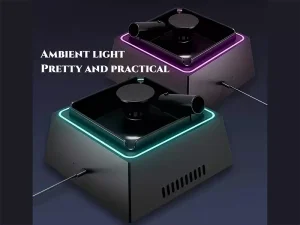زیرسیگاری تصفیه هوا بدون دود بدون نور ال‌ای‌دی چند منظوره Smokeless 2 in 1 Air Purifier Ashtray Air Purifier Ashtrays with LED Light