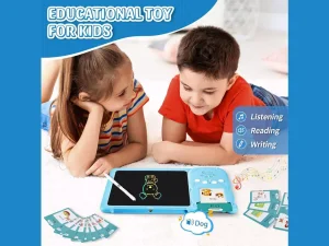 تخته دیجیتال آموزش نقاشی و نوشتن سخنگو Talking Flash Cards, Early Education Machine with LCD Writing Tablet for Toddlers