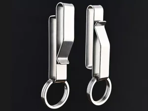 جاکلیدی کمری مردانه استیل ضد زنگ Stainless steel men&#39;s waist car keychain