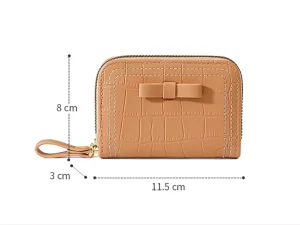 جا کارتی زنانه زیپی تائومیک میک TAOMICMIC Y8446 Ladies Multi-card Wallet Limb Card Bag Zipper