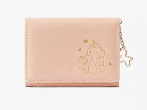 کیف پول زنانه فانتزی کوچک تائومیک میک TAOMICMIC Y8938 Cartoon Unicorn Anime Small Trifold Wallet