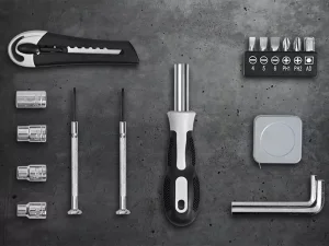 چراغ قوه و ابزار کمپینگ شیائومی Xiaomi JIUXUN TOOLS LED Camping Tool Flashlight 18 in 1