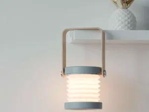 چراغ رومیزی قابل شارژ چندکاره تاشو کریتیو Creative folding lantern lamp rechargeable
