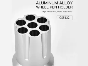 جاخودکاری رومیزی با قابلیت چرخش کوتتسی Coteetci Aluminum alloy wheel pen holder CS5122