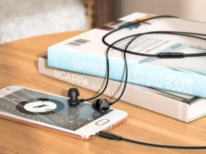 هندزفری سیمی با جک 3.5 میلیمتری هوکو Hoco Wired earphones 3.5mm M89 Comfortable with mic