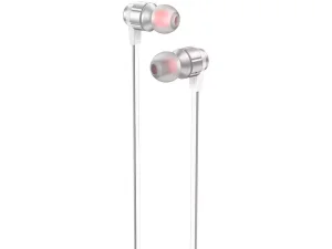 هندزفری سیمی با جک 3.5 میلیمتری هوکو Hoco Wired earphones 3.5mm M85 Platinum with mic
