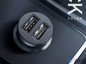 شارژر فندکی دو پورت مک دودو Mcdodo 12W Dual USB Output Car Charger CC-660
