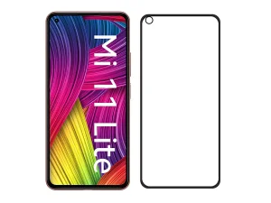 محافظ صفحه نمایش شیشه ای مات شیائومی Full Glue Xiaomi Mi 11 Lite Game Matte Glass
