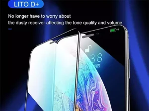 گلس شفاف شیشه ای تمام صفحه آیفون 12 مینی لیتو LITO Anti Dust litho screen protector suitable iPhone 12 mini phone