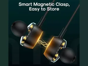 هندزفری بی سیم گردنی جویروم Joyroom Magnetic Neck Sports Bluetooth Headphones JR-DY01