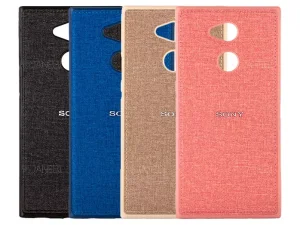 قاب محافظ طرح پارچه ای سونی Protective Cover Sony Xperia L2