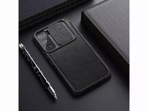 کیف چرم نیلکین سامسونگ Nillkin Samsung Galaxy S22 Plus Qin Pro leather case