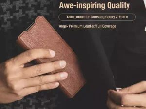 کیف گوشی سامسونگ گلکسی زد فولد 5 نیلکین Nillkin Samsung Galaxy Z Fold 5 Aoge Leather Case
