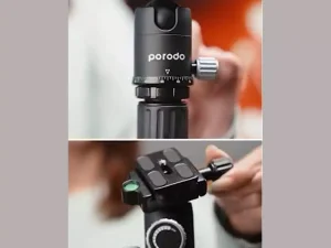 سه پایه دوربین حرفه ای پورودو PD-TRPBAL-BK
