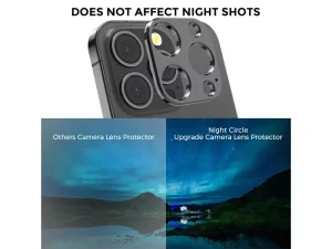 محافظ لنز فلزی آیفون 13 پرو و 13 پرو مکس آها استایل AhaStyle WG62-2 Camera Lens Protector camera cover