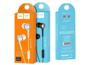 هندزفری سیمی با جک 3.5 ملیمتری هوکو Hoco Wired earphones M19 Drumbeat with mic