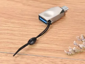 مبدل میکرو یو اس بی به یو اس بی هوکو Hoco UA10 Micro USB to USB Converter
