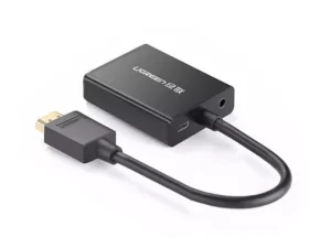 تبدیل HDMI به VGA یوگرین UGREEN CM157 50288 HDMI to VGA Converter with Audio