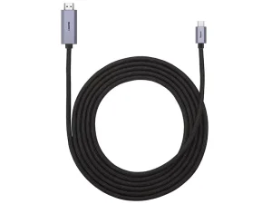 کابل تبدیل تایپ سی به اچ دی ام آی 3 متری بیسوس Baseus WKGQ010201 adapter cable USB Type C to HDMI 2.0