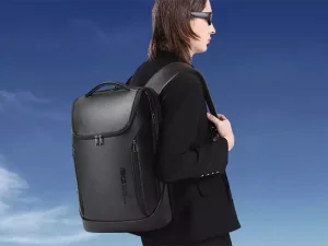 کوله پشتی لپ تاپ 15.6 اینچ چرم ضد آب یو اس بی دار بنج Bange BG-6623 Leather Laptop Backpack