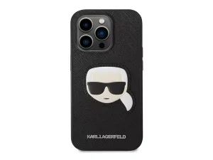 قاب چرمی آیفون 14 پرو طرح کارل CG Mobile iphone 14 Pro Karl Lagerfeld Leather Case