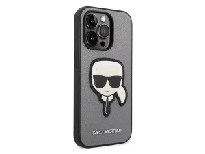 قاب چرمی آیفون 14 پرو طرح کارل CG Mobile iphone 14 Pro Karl Lagerfeld Leather Case