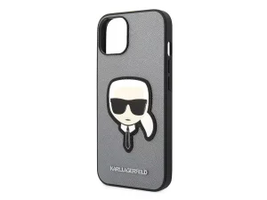 قاب چرمی آیفون 14 پلاس طرح کارل CG Mobile iphone 14 Plus Karl Lagerfeld Leather Case