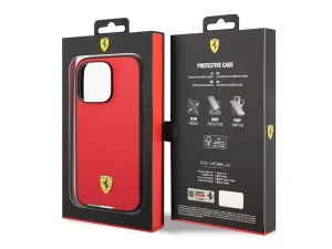 قاب چرمی مگ سیف آیفون 14 پرو طرح فراری CG Mobile iphone 14 Pro Ferrari Magsafe Leather Case