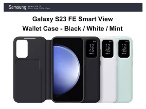 قاب کلاسوری اصلی اس 23 اف ای سامسونگ Samsung S23 FE Smart View Case EF-ZS711