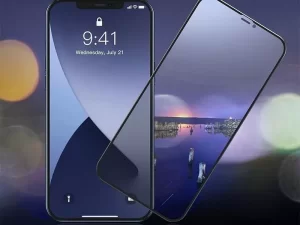 محافظ صفحه نمایش حریم شخصی دوتایی بیسوس آیفون Baseus Privacy Glass iPhone 12 / 12 Pro