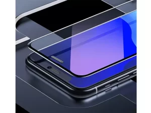 محافظ صفحه نمایش شیشه‌ ای بیسوس آیفون 12مینی Baseus Anti Bluelite 0.3mm Full screen &amp; Full glass