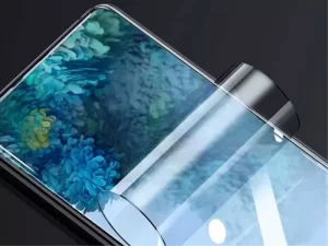 پک 2 تایی محافظ صفحه شیشه ای تمام صفحه و خمیده یو وی Samsung Galaxy S20 Ultra Baseus SGSAS20U UV