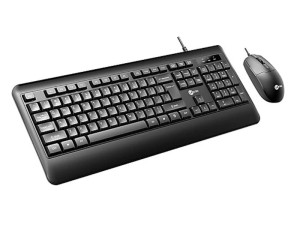 کیبورد و ماوس با سیم لنوو Lenovo Lecoo CM104 Wired Keyboard And Mouse Business Combo