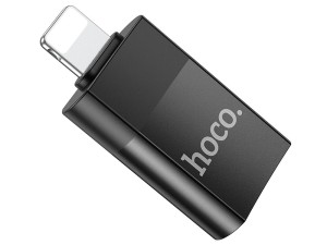 مبدل او تی جی اپل لایتنینگ به یو اس بی هوکو Hoco UA17 Adapter Lightning to USB
