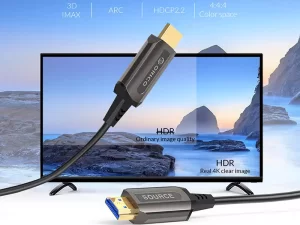 کابل اچ دی ام آی 40 متری اوریکو ORICO HDMI to HDMI Fiber-optic Video Adapter Cable GHD701 40m