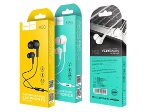 هندزفری سیمی با جک .5 میلیمتری هوکو Hoco Wired earphones M50 Daintiness with mic