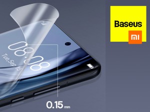 گلس نانو شیائومی 12 پرو و 12 اولترا بیسوس (پک 2 تایی) Baseus Xiaomi 12 Pro / 12 Ultra Water Gel SGSL000402[hkg