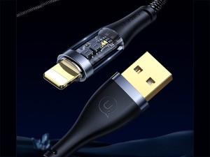 کابل فست شارژ یو اس بی به لایتنینگ 1.2 متری یوسامز USAMS US-SJ571 USB to Lightning Fast Charging Data Cable