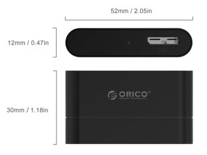 مبدل SATA 3 به USB 3.0 اوریکو ORICO 20UTS USB 3.0 to SATA3.0 Hard Drive Adapter